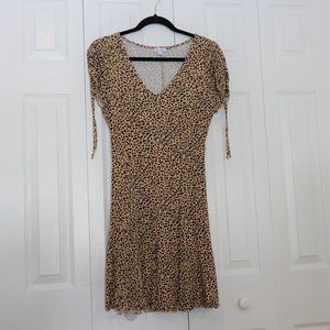 Lovefire Leopard Print Dress in Size L Juniors